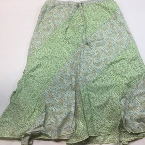 Floral paisley skirt size 8